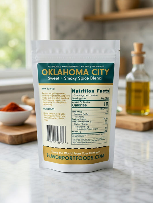 Oklahoma City Sweet + Smoky Spice Blend