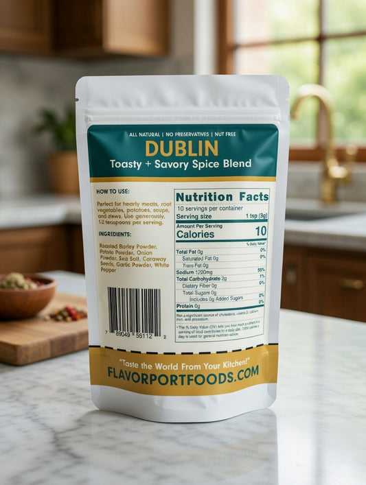 Dublin Toasty + Savory Spice Blend