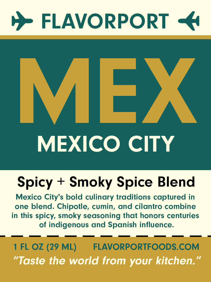 Mexico City Spicy + Smoky Spice Blend