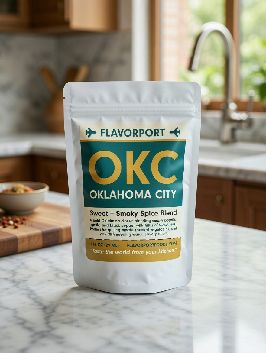 Oklahoma City Sweet + Smoky Spice Blend