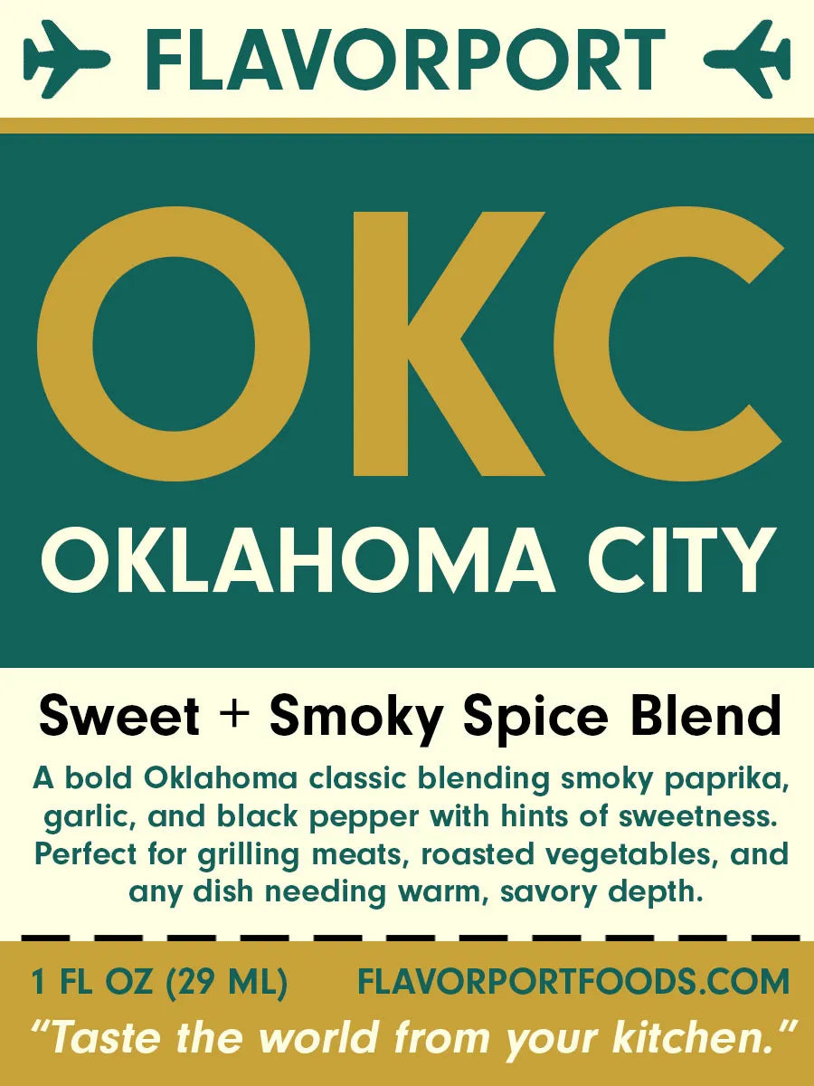 Oklahoma City Sweet + Smoky Spice Blend